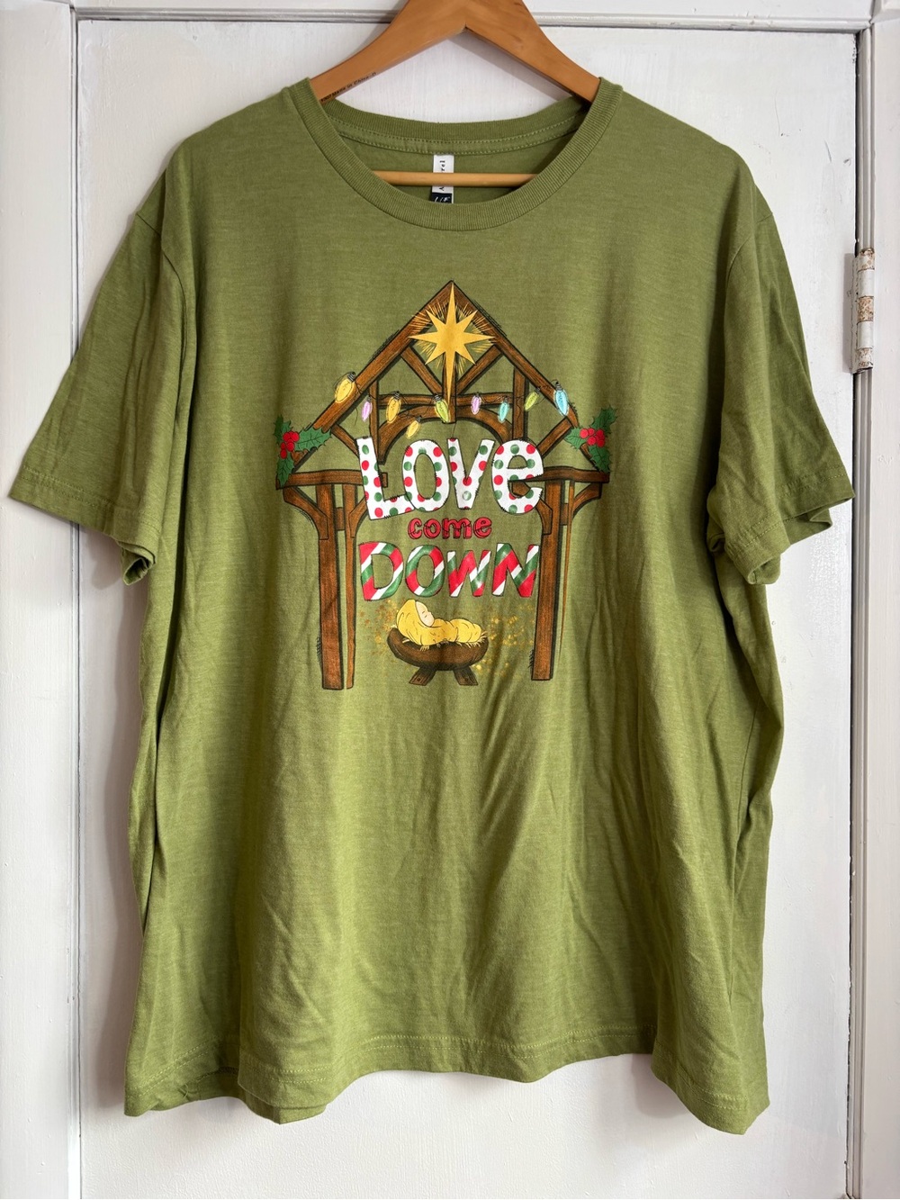 Lif Apparel green Christmas tshirt